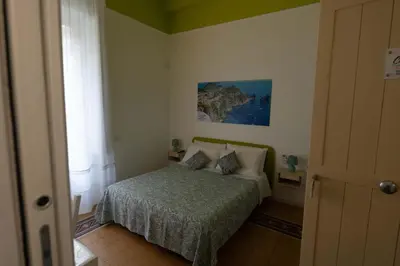 Letto o letti in una camera di Resta Cu'mme Vomero