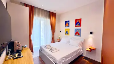 Letto o letti in una camera di Michelangelo 48