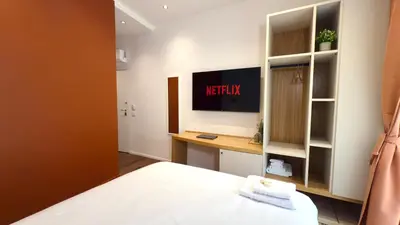 Letto o letti in una camera di Michelangelo 48