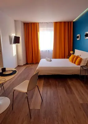 Letto o letti in una camera di Il Faro