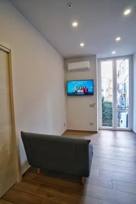 TV o dispositivi per l'intrattenimento presso Peonia Rooms