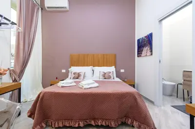 Letto o letti in una camera di Maison do re umberto