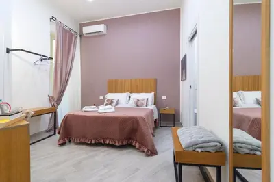Letto o letti in una camera di Maison do re umberto