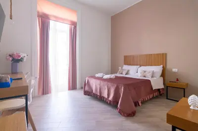 Letto o letti in una camera di Maison do re umberto
