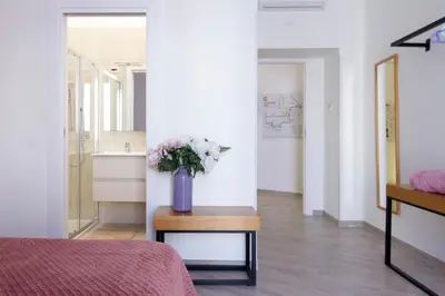 Letto o letti in una camera di Maison do re umberto