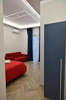 Letto o letti in una camera di B&BPignasecca Anema e Core