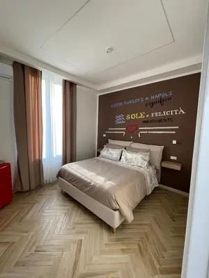 Letto o letti in una camera di B&BPignasecca Anema e Core