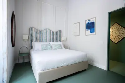Letto o letti in una camera di I Gioielli di Giosi