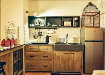 Cucina o angolo cottura di The Little House in Napoli