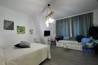 Letto o letti in una camera di Napoli Vesuvio By Dimorra