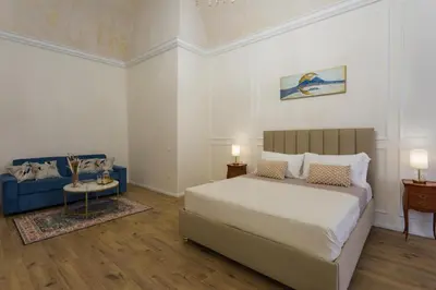 Letto o letti in una camera di Angiolina Suite