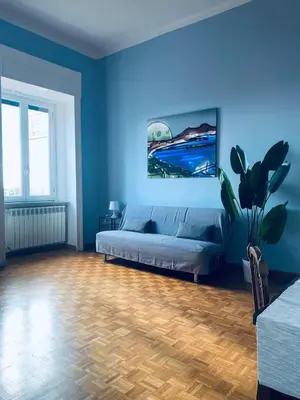 Letto o letti in una camera di Noviello Apartments VIA DEI MILLE 4 posti