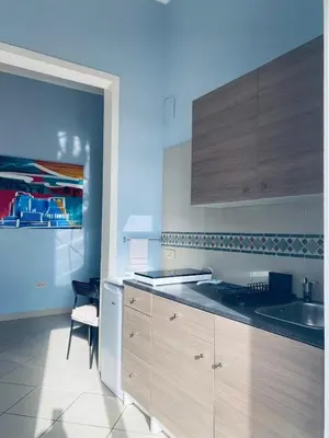 Cucina o angolo cottura di Noviello Apartments VIA DEI MILLE 4 posti