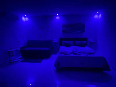 Letto o letti in una camera di Vinny's house
