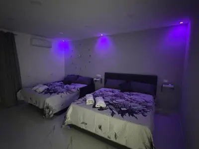 Letto o letti in una camera di Vinny's house
