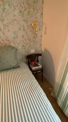 Letto o letti in una camera di Casa Margherita
