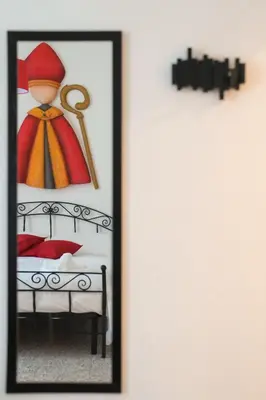 Letto o letti in una camera di Le Casine di San Gregorio