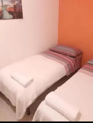 Letto o letti in una camera di Barbarella house