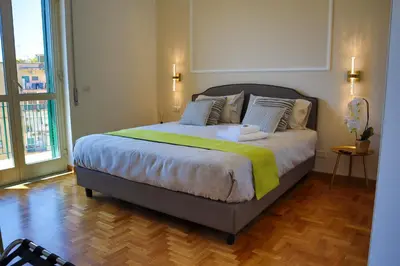Letto o letti in una camera di Diana Panoramic Apartment