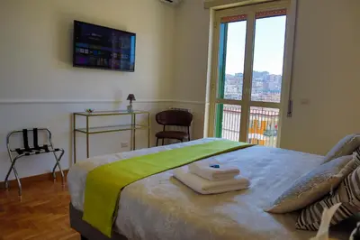 Letto o letti in una camera di Diana Panoramic Apartment