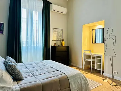 Letto o letti in una camera di Casetta Sole Verde