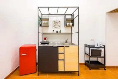 Cucina o angolo cottura di Casa Pulcinella a Spaccanapoli by Wonderful Italy