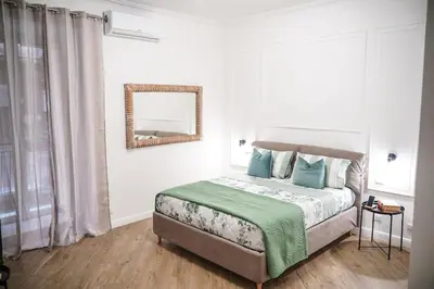 Letto o letti in una camera di Dimora Cariati