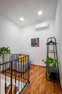 Letto o letti in una camera di Napoli Movie Apartments