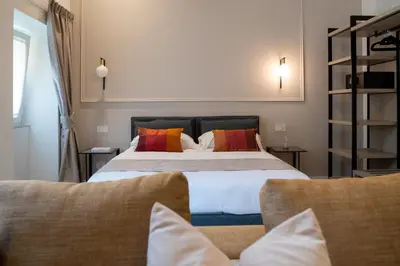 Letto o letti in una camera di Monteroduni 22 - Chiaia Design Rooms