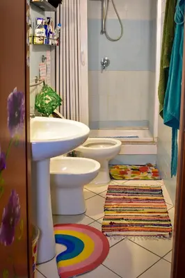 Bagno di Bed-Letto-Cama in Shared Room Camera Condivisa