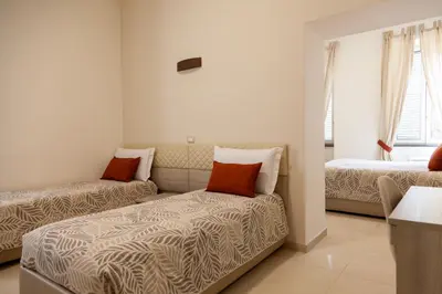 Letto o letti in una camera di Opera 5