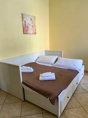 Letto o letti in una camera di Nonna Grazia a Napoli