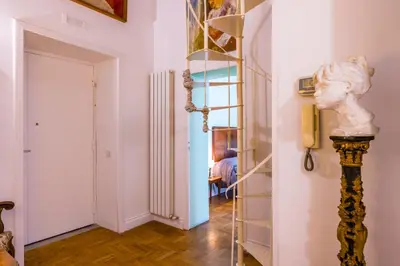 Planimetria di Cavour Art and Museum Flat by NapoliApartments