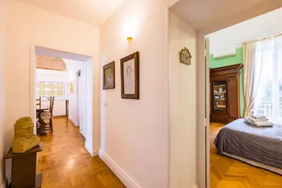 Letto o letti in una camera di Cavour Art and Museum Flat by NapoliApartments