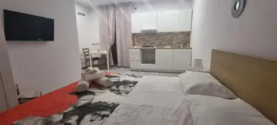 Letto o letti in una camera di O' Balcunciell e Lucii
