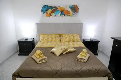 Letto o letti in una camera di Made In Naples