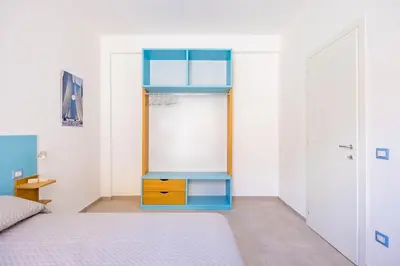 Letto o letti in una camera di Brombeis Double Bedroom Center by NapoliApartments