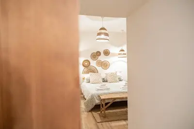 Letto o letti in una camera di Chiaia - Napoli centro - Vetriera Inn