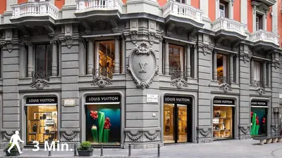 Planimetria di Chiaia - Napoli centro - Vetriera Inn