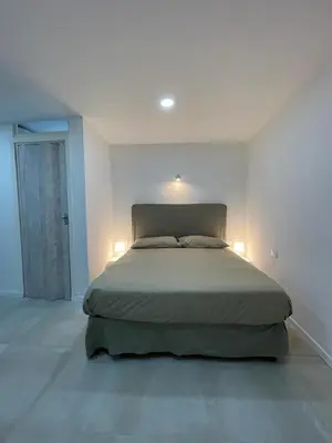 Letto o letti in una camera di Sally house