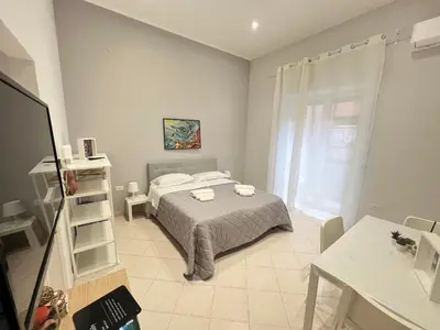 Letto o letti in una camera di Guest House del Corso