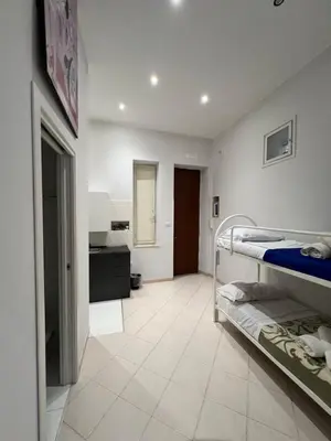 Letto o letti in una camera di Guest House del Corso