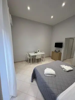 Letto o letti in una camera di Guest House del Corso