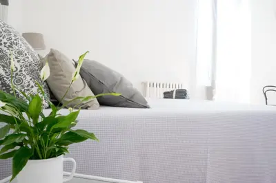 Letto o letti in una camera di Taggarb