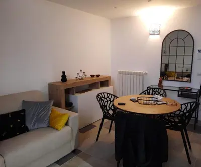 Area soggiorno di Casina San Gregorio Apartment