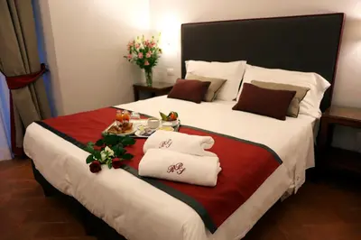 Letto o letti in una camera di Decumani Hotel De Charme
