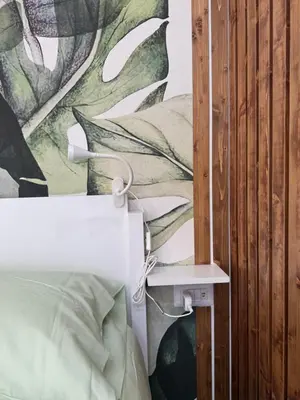 Letto o letti in una camera di La finestra di San Gennaro