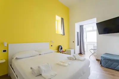 Letto o letti in una camera di Casa Wa By Dimorra