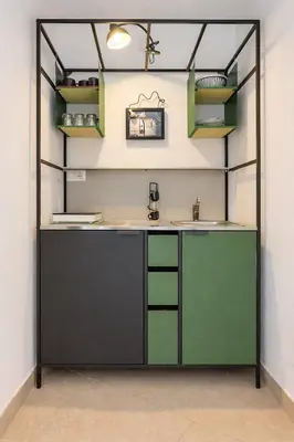 Cucina o angolo cottura di Molo Angioino Suites