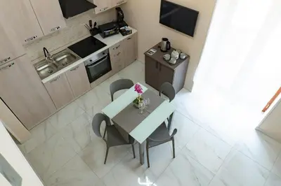 Cucina o angolo cottura di Casa Morzella